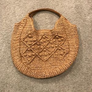 Straw bag